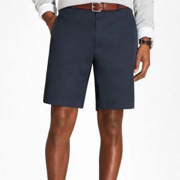 Brooks Brothers Light Weight Advantage‎ Chino Shorts Navy size W34 casual - Picture 2 of 12